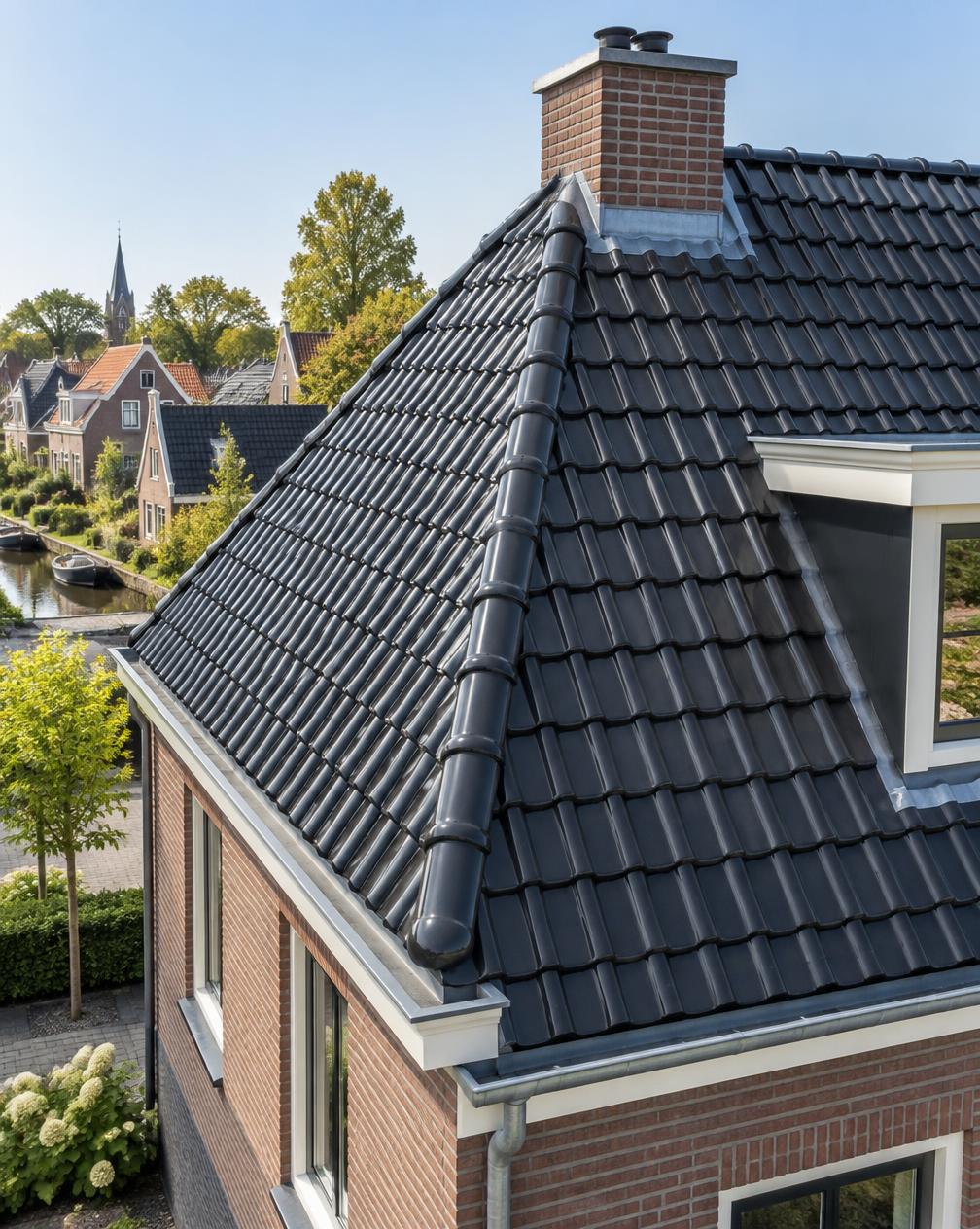 Net gerenoveerd pannendak